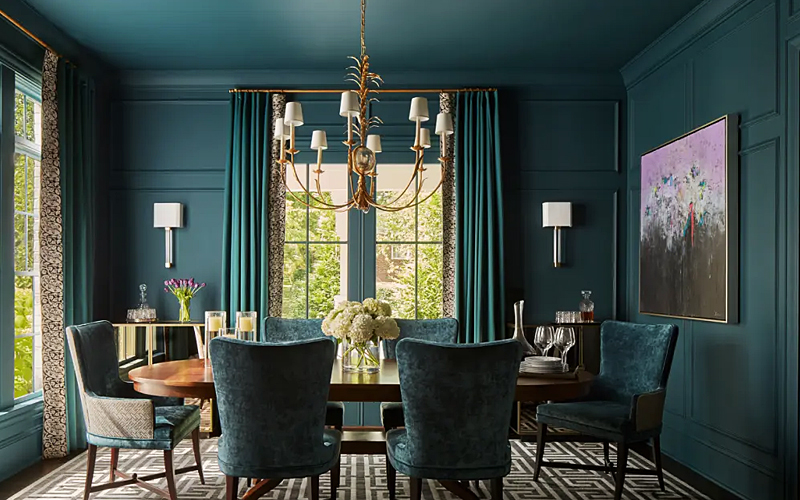 The Bold World of Color Drenching: Transforming Spaces with Unmatched Elegance