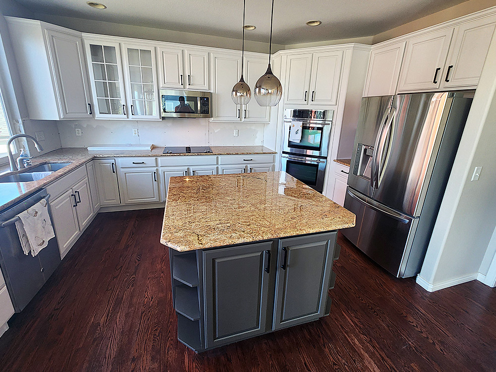 Kitchen Cabinet Painting near Aurora, Lone Tree, Castle Pines, and Lakewood CO