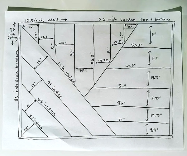 Step 2: Discuss and design your board and batton accent wall style.