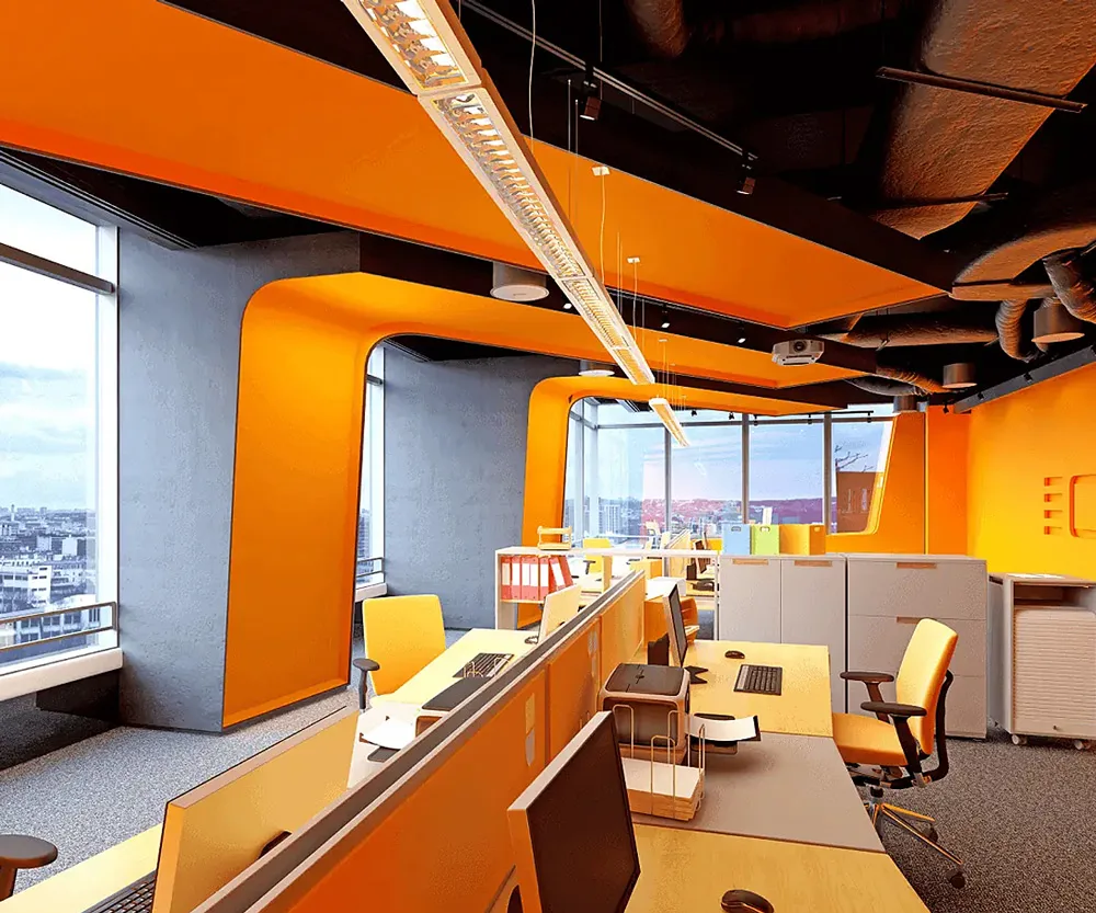 Commercial Painting — Orange office