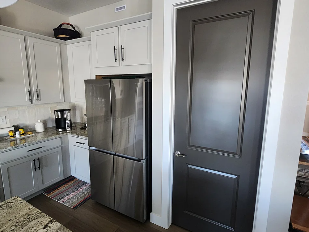 Door Painting — Doors black