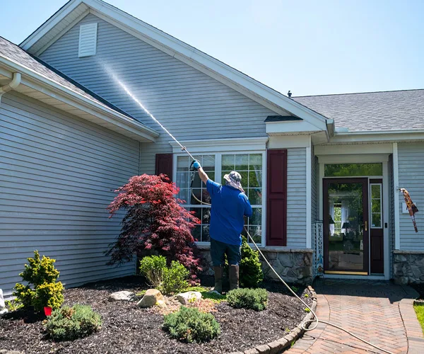 Exterior Painting — Exterior power washing