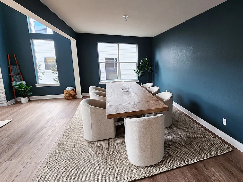 Interior Painting — Interior dining room